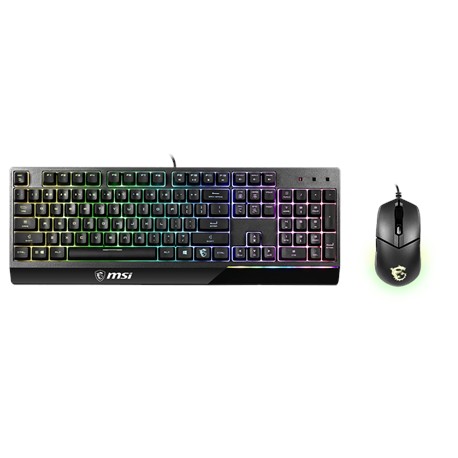 MSI Vigor GK30 COMBO US MSI | Vigor GK30 COMBO | Keyboard and Mouse Set | RGB LED light | US | Wired