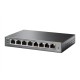 TP-LINK | Smart Switch | TL-SG108PE | Web Managed | Desktop | 1 Gbps (RJ-45) ports quantity 4 | PoE ports quantity | PoE+ ports 