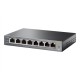 TP-LINK | Smart Switch | TL-SG108PE | Web Managed | Desktop | 1 Gbps (RJ-45) ports quantity 4 | PoE ports quantity | PoE+ ports 
