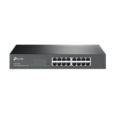 TP-LINK | Switch | TL-SG1016DE | Web Managed | Rackmountable | 1 Gbps (RJ-45) ports quantity 16 | PoE ports quantity | Power sup