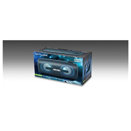 Muse M-730 DJ Speaker, Wiresless, Bluetooth, Black Muse | M-730 DJ | 2x5W W | Bluetooth | Blue | NFC | Wireless connection