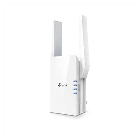 TP-LINK | RE505X | Extender | 802.11ax | 2.4GHz/5GHz | 300+1200 Mbit/s | 10/100/1000 Mbit/s | Ethernet LAN (RJ-45) ports 1 | MU-