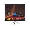 T113UWS1 | Tripod Series | Diagonal 113 " | 1:1 | Viewable screen width (W) 203 cm | Black