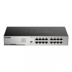 D-Link | 16-Port Gigabit Unmanaged Desktop Switch | DGS-1016D | Unmanaged | Desktop | 10/100 Mbps (RJ-45) ports quantity | 1 Gbp