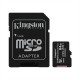 Kingston | Canvas Select Plus | UHS-I | 64 GB | MicroSDXC | Flash memory class 10 | SD Adapter