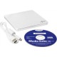 H.L Data Storage | Ultra Slim Portable DVD-Writer | GP60NW60 | Interface USB 2.0 | DVD±R/RW | CD read speed 24 x | CD write spee