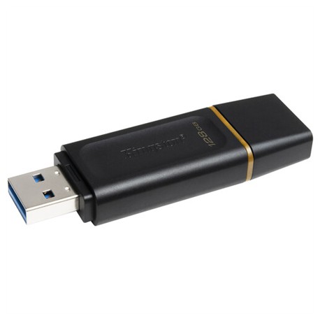Kingston | DataTraveler Exodia | 128 GB | USB 3.2 | Black