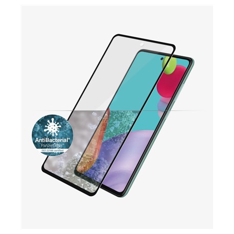 PanzerGlass | Samsung | Galaxy A52 | Black/Transparent | Antifingerprint screen protector