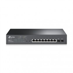TP-LINK | JetStream 10-Port Gigabit Smart PoE Switch | TL-SG2210MP | Managed L2 | Rackmountable | 1 Gbps (RJ-45) ports quantity 