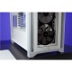 Corsair | Tempered Glass Mid-Tower ATX Case | iCUE 4000X RGB | Side window | Mid-Tower | White | Power supply included No | ATX