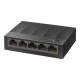 TP-LINK | 5-Port Desktop Switch | LS1005G | Unmanaged | Desktop | 1 Gbps (RJ-45) ports quantity | SFP ports quantity | PoE ports