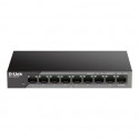 D-Link DSS-100E-9P Switch L2 Unmanaged,Stand-alone,8x10/100Base-TX ports,1x10/100/1000Base-T port D-Link