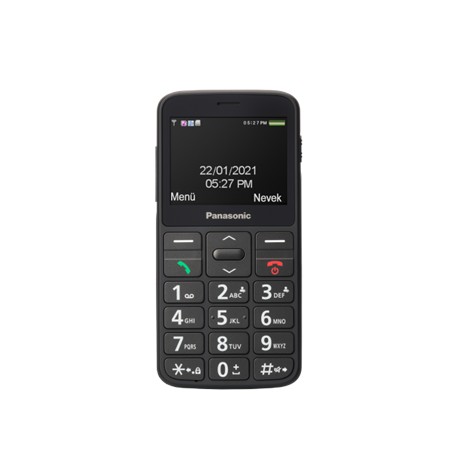 Panasonic | KX-TU160 | Easy Use Mobile Phone | Black | 2.4 " | TFT-LCD | 240 x 320 | MB | MB | Bluetooth | USB version USB-C | B