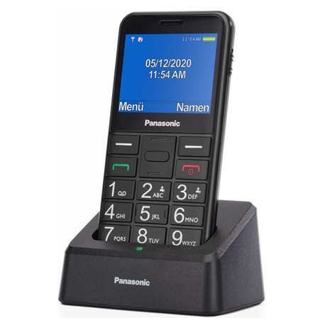 Panasonic | KX-TU155EXBN | Black | 2.4 " | TFT-LCD | MB | microSD/microSDHC MB | Bluetooth | USB version micro USB | Built-in ca