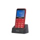 Panasonic | KX-TU155EXBN | Red | 2.4 " | TFT-LCD | MB | microSD/microSDHC MB | Bluetooth | USB version micro USB | Built-in came