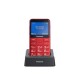 Panasonic | KX-TU155EXBN | Red | 2.4 " | TFT-LCD | MB | microSD/microSDHC MB | Bluetooth | USB version micro USB | Built-in came