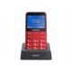 Panasonic | KX-TU155EXBN | Red | 2.4 " | TFT-LCD | MB | microSD/microSDHC MB | Bluetooth | USB version micro USB | Built-in came