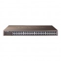 TP-LINK | 48-Port 10/100Mbps Rackmount Switch | TL-SF1048 | Unmanaged | Rackmountable | 1 Gbps (RJ-45) ports quantity | 10 Gbps 
