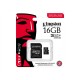 Kingston | UHS-I | 16 GB | microSDHC/SDXC Industrial Card | Flash memory class Class 10, UHS-I, U3, V30, A1 | SD Adapter