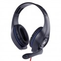 Gembird | Gaming headset with volume control | GHS-05-B | Built-in microphone | Blue/Black | 3.5 mm 4-pin | Wired | Over-Ear