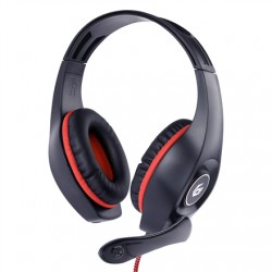 Gembird | Gaming headset with volume control | GHS-05-R | Built-in microphone | Red/Black | 3.5 mm 4-pin | Wired | Over-Ear