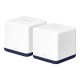Mercusys | AC1900 Whole Home Mesh Wi-Fi System | Halo H50G (2-Pack) | 802.11ac | 600+1300 Mbit/s | Mbit/s | Ethernet LAN (RJ-45)