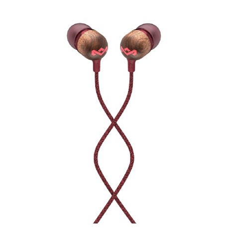 Marley | Earbuds | Smile Jamaica | Built-in microphone | 3.5 mm | Red