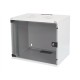 Digitus | 7U wall mounting cabinet | DN-19 07U-S-1 | Grey | Safety class rating IP20. Lockable safety-glass door. 200° door open
