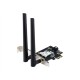 Asus | AX1800 Dual-Band Bluetooth 5.2 PCIe Wi-Fi Adapter | PCE-AX1800 | 802.11ax | 574+1201 Mbit/s | Mbit/s | Ethernet LAN (RJ-4