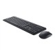 Dell | Keyboard and Mouse | KM3322W | Keyboard and Mouse Set | Wireless | Batteries included | US | Black | Wireless connection