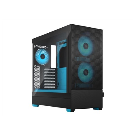 Fractal Design | Pop Air RGB | Side window | Cyan Core TG Clear Tint | ATX, mATX, Mini ITX | Power supply included No | ATX