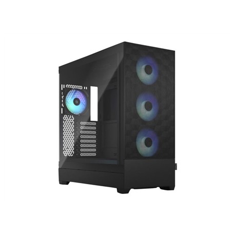 Fractal Design | Pop XL Air RGB | Side window | Black TG Clear Tint | E-ATX up to 280 mm, ATX , mATX, Mini ITX | Power supply in