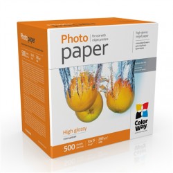 ColorWay | Photo Paper | PG2605004R | White | 260 g/m² | 10 x 15 cm | Glossy
