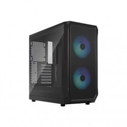 Fractal Design | Focus 2 | Side window | RGB Black TG Clear Tint | Midi Tower | Power supply included No | ATX