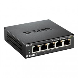 D-Link | Ethernet Switch | DGS-105/E | Unmanaged | Desktop | 10/100 Mbps (RJ-45) ports quantity | 1 Gbps (RJ-45) ports quantity 