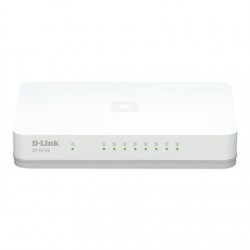 D-Link | Switch | GO-SW-8G/E | Unmanaged | Desktop | 10/100 Mbps (RJ-45) ports quantity | 1 Gbps (RJ-45) ports quantity 8 | SFP 