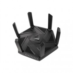 Asus | Wifi 6 802.11ax Tri-band Gigabit Gaming Router | RT-AXE7800 | 802.11ax | 574+4804+2402 Mbit/s | 10/100/1000 Mbit/s | Ethe