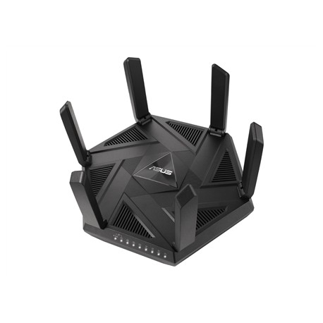 Asus | Wifi 6 802.11ax Tri-band Gigabit Gaming Router | RT-AXE7800 | 802.11ax | 574+4804+2402 Mbit/s | 10/100/1000 Mbit/s | Ethe