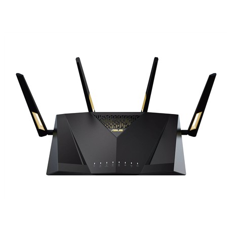 Asus | Wireless Dual Band Gigabit Router | RT-AX88U PRO | 802.11ax | 1148+4804 Mbit/s | 10/100/1000 Mbit/s | Ethernet LAN (RJ-45