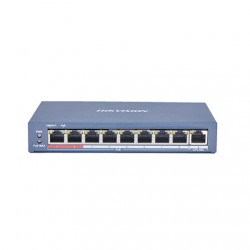 Hikvision | 8-Port Gigabit Switch | DS-3E0109P-E(C) | Unmanaged | Desktop | 1 Gbps (RJ-45) ports quantity | 10 Gbps (RJ-45) port