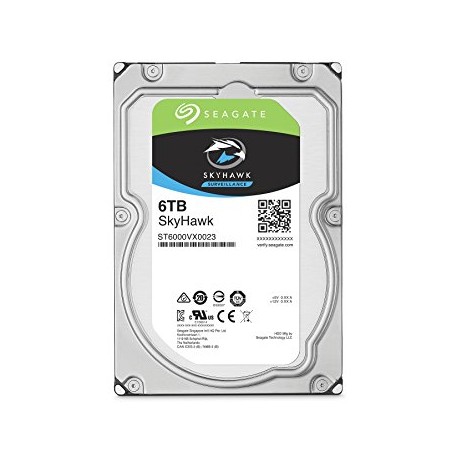 6TB SEAGATE SURVEILLANCE SKYHAWK 3.5“, HDD SATA 6TB