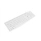 Natec | Keyboard | Nautilus NKL-1951 | Keyboard | Wired | US | White | USB Type-A | 390 g