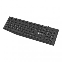 Natec | Keyboard | Nautilus NKL-1950 | Keyboard | Wired | US | Black | USB Type-A | 390 g