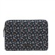 Casyx | Fits up to size 13 ”/14 " | Casyx for MacBook | SLVS-000013 | Sleeve | Midnight Garden | Waterproof