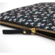 Casyx | Fits up to size 13 ”/14 " | Casyx for MacBook | SLVS-000013 | Sleeve | Midnight Garden | Waterproof