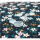 Casyx | Fits up to size 13 ”/14 " | Casyx for MacBook | SLVS-000013 | Sleeve | Midnight Garden | Waterproof