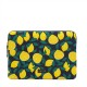 Casyx | Fits up to size 13 ”/14 " | Casyx for MacBook | SLVS-000002 | Sleeve | Midnight Lemons | Waterproof