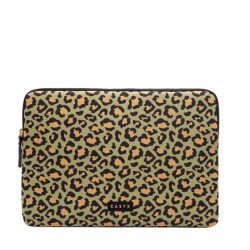 Casyx | Fits up to size 13 ”/14 " | Casyx for MacBook | SLVS-000005 | Sleeve | Olive Leopard | Waterproof