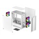 Deepcool | ARGB Micro-ATX CASE | CC360 | White | Mini-ITX / Micro-ATX | Power supply included No | ATX PS2 （maximum length: 160m