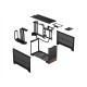 Fractal Design | PC Case | Terra | Graphite | Mini ITX